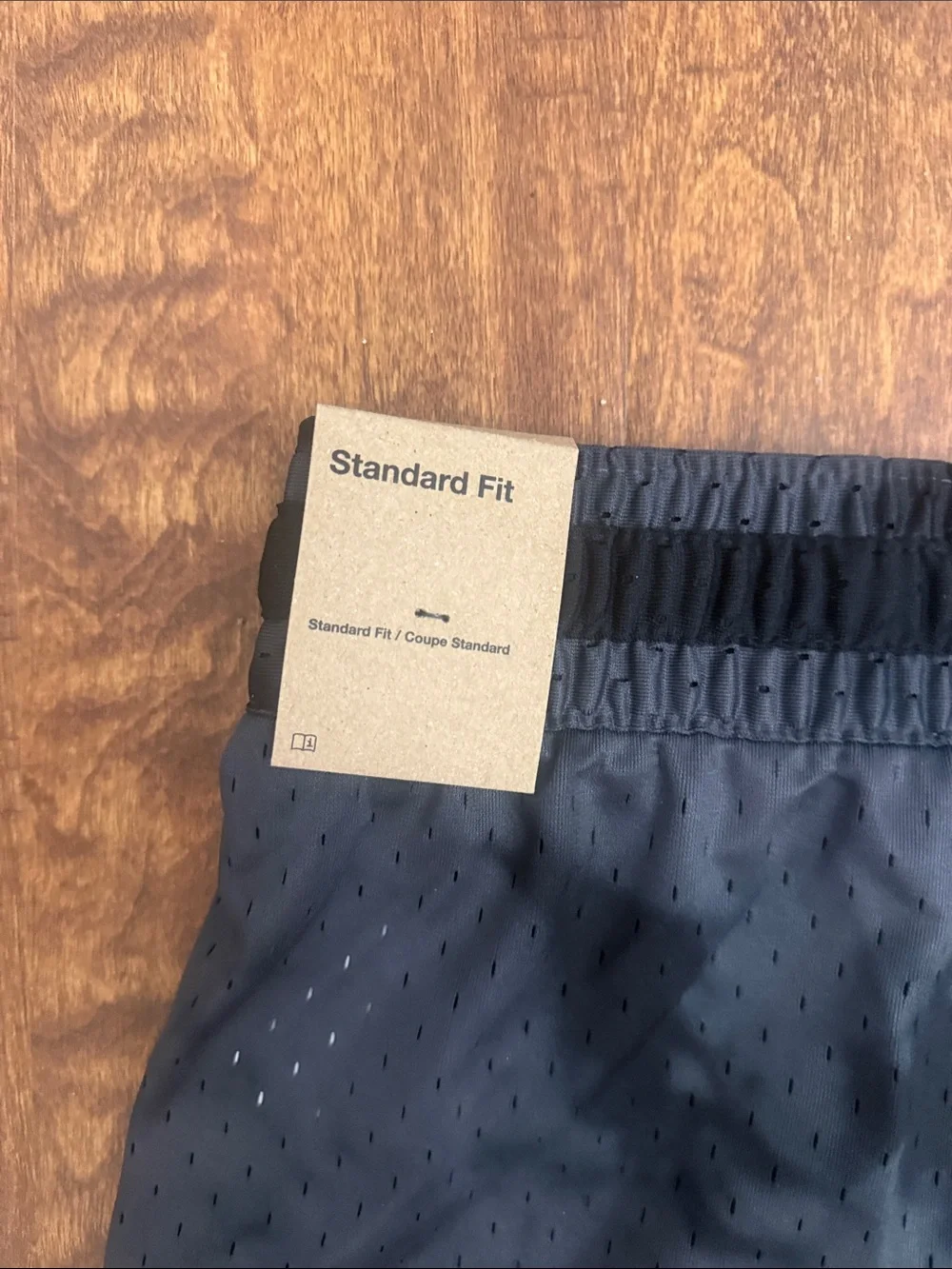 Jordan Black Athletic Shorts with White Trim